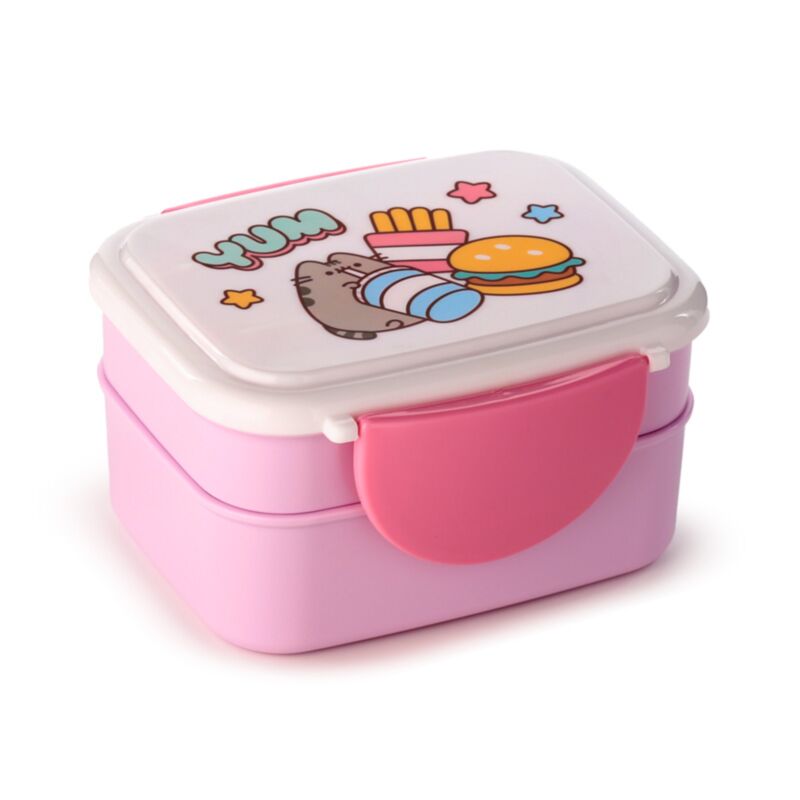 Pusheen The Cat Bento Lunchlåda för Barn med Bestick BPA-fri